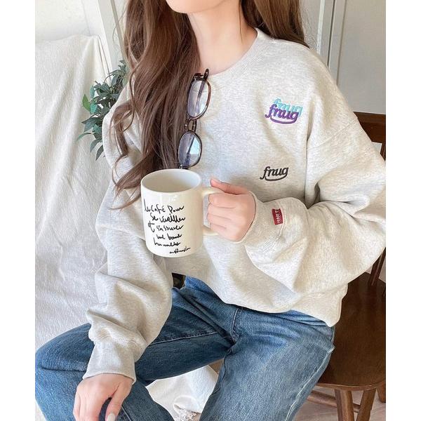 「Java」 スウェットカットソー LARGE オートミール レディース