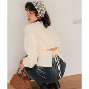 「titivate」 スウェットカットソー M アイボリー レディース