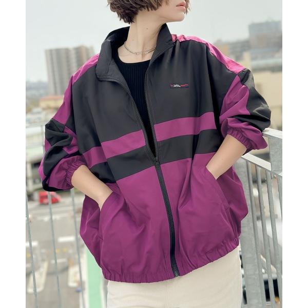 「Java」 ブルゾン MEDIUM パープル レディース