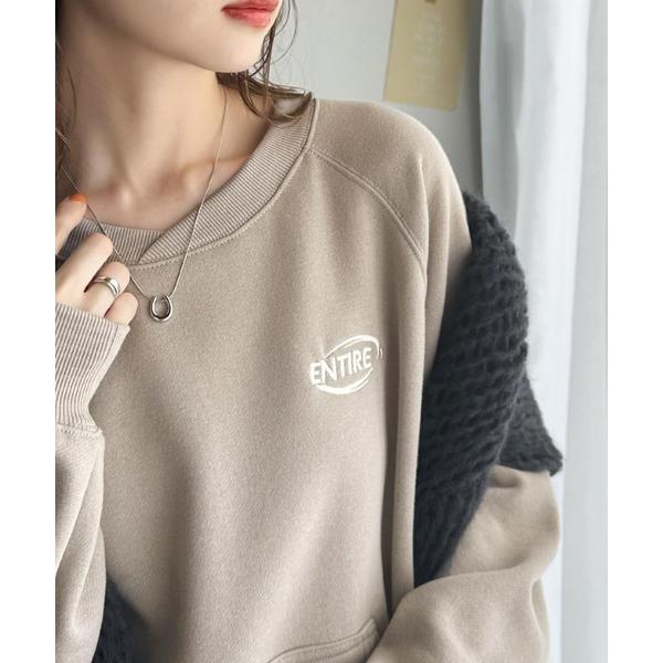 「Java」 スウェットカットソー MEDIUM ベージュ レディース