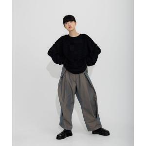 「niko and...」 イージーパンツ MEDIUM グレー レディース