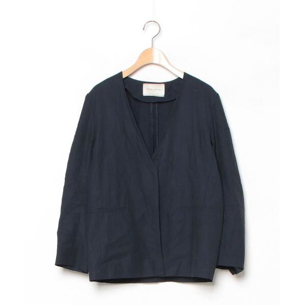 「UNITED ARROWS」 ジャケット 38 ネイビー レディース