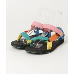 「Teva」 フラットサンダル 26cm ブラック レディース