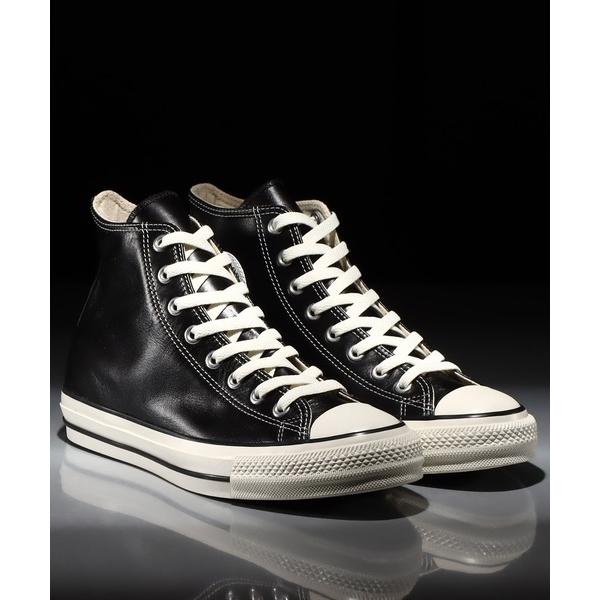 「CONVERSE」 ハイカットスニーカー 23.5cm ブラック メンズ