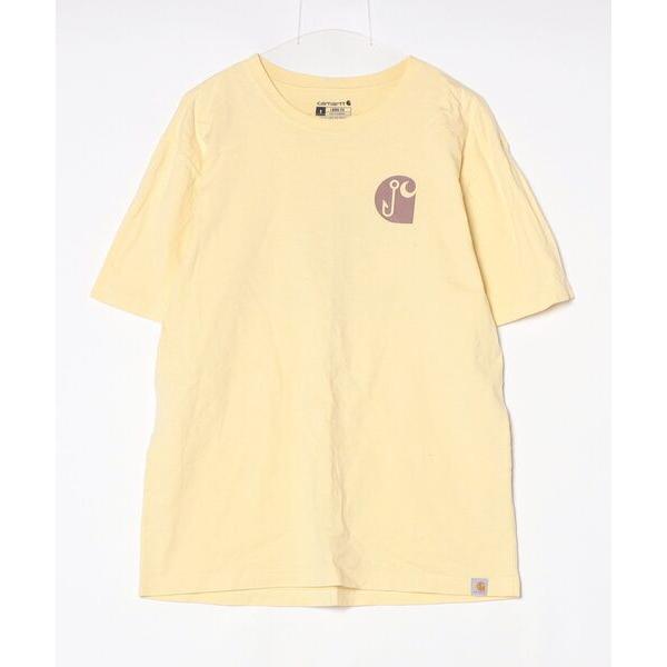「Carhartt」 半袖Tシャツ SMALL クリーム メンズ