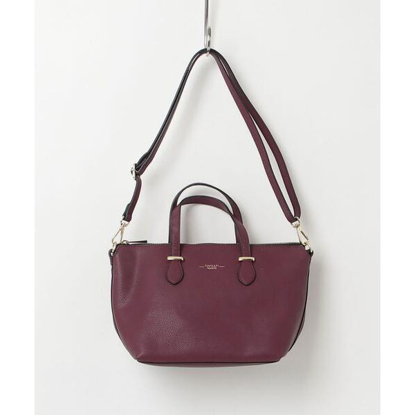 「TOPKAPI」 2WAYバッグ - パープル レディース