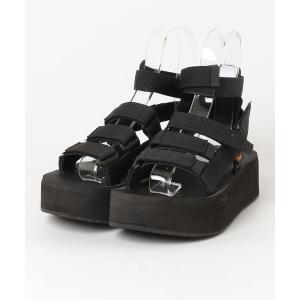 「Teva」 フラットサンダル 24cm ブラッ...の商品画像