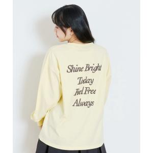 tシャツ 「GOODPRICE」「綿100%」バックロゴカラー長袖T キッズ 子供服 女の子