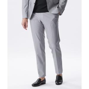 スラックス 「セットアップ対応」トリコットプリントスラックス メンズ