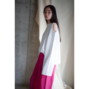 tシャツ L/S hole T-shirts レディース