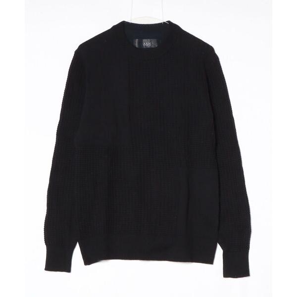 「AKM Contemporary」 長袖ニット X-LARGE ブラック メンズ