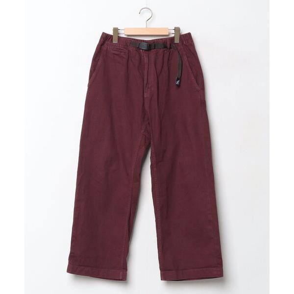 「Gramicci」 チノパンツ MEDIUM ボルドー メンズ
