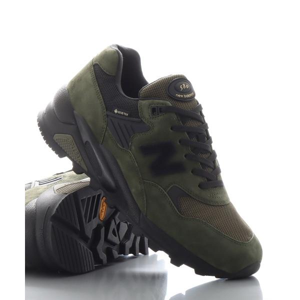 「New Balance」 ローカットスニーカー 24.5cm カーキ メンズ