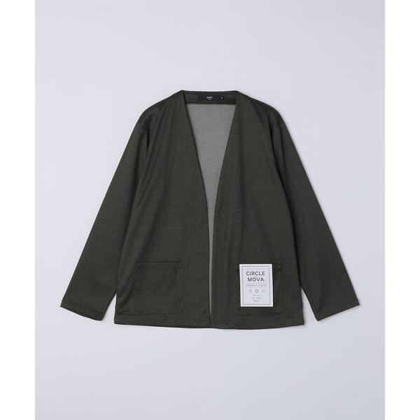 「SHIPS Colors」 カーディガン MEDIUM ダークグレー メンズ