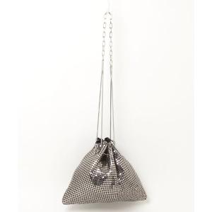 「BIGOTRE」 PURSE METAL ショルダーバッグ - シルバー レディース