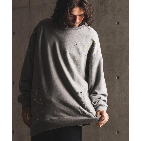 「GLIMCLAP」 スウェットカットソー M グレー メンズ