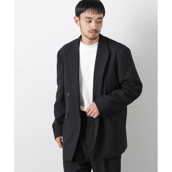 ジャケット テーラードジャケット Reflax(R)オックスダブルブレストジャケット（セットアップ可...