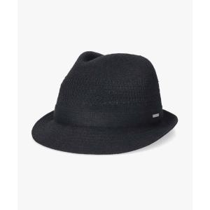 帽子 ハット メンズ OVERRIDE  REP LINEN BLEND KNIT FEDORA / オーバーライド メンズ レディース