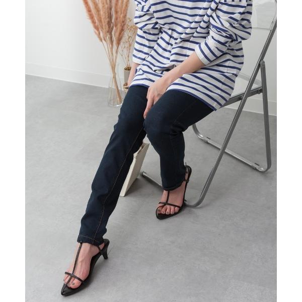 ジーンズ デニム デニムパンツ M-4L ストレッチ スリムデニムパンツ レディース