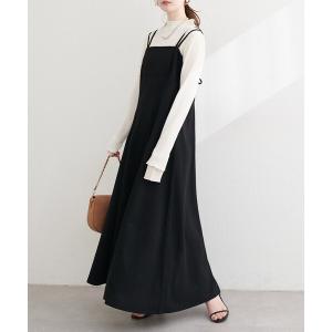 ワンピース カットジョーゼットキャミワンピース