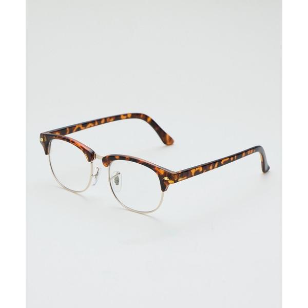 サングラス 「MAY企画」サーモントハーフリムカラーレンズサングラス　メガネ レディース メンズ