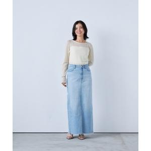 ローレンラルフローレン デニムスカート　ロング　マキシ　ティアード　サイズ4 デニム マキシスカート（デニムスカート）｜POLO RALPH LAUREN（ポロ