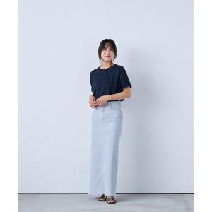YANUK（ヤヌーク） スカート 「YANUK」スリットロングデニムスカート