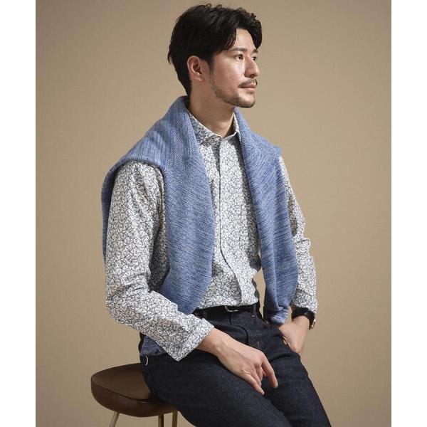 フォーマル シャツ アルビニリーフプリントジャージ メンズ