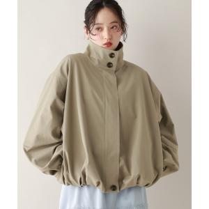 ブルゾン アウター ツイルバルーンブルゾン レディース