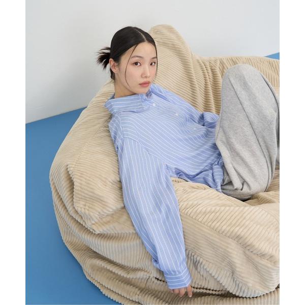ブラウス シャツ Soft Stripe Relax Shirt / ソフトストライプリラックスシャ...