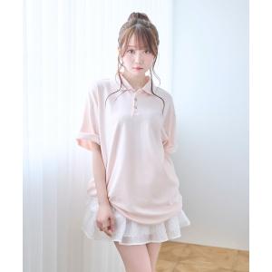 ポロシャツ ポロ Logo embroidery polo shirt レディース