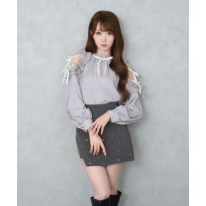 ブラウス シャツ Ribbon blouse レディース