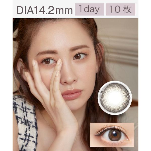 カラコン コンタクトレンズ Clainel 1DAY 10枚入り クラシックブラウン　ナチュラル系カ...