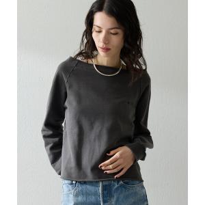 トレーナー スウェット オフショル刺繍プルオーバー レディース