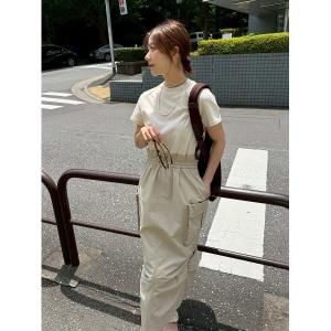 emmi tシャツ 「ONLINE限定カラーあり」2wayスラブ天竺カットソー