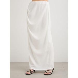 スカート ブルーゼイージードレープスカート