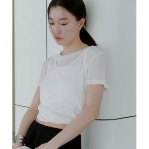 tシャツ ツイストレイヤードT レディース