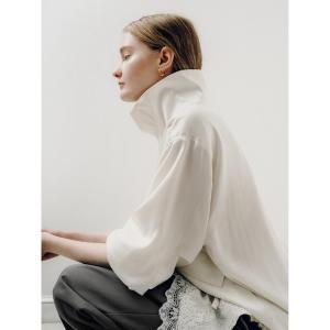 ブルゾン アウター サテンドロストブルゾン レディース