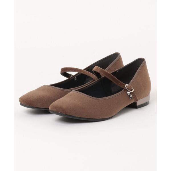 パンプス 「MADE IN JAPAN」痛くなりにくいスクエアトゥストラップパンプス 2401