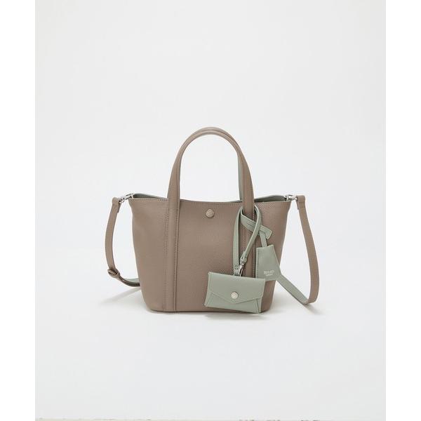 トートバッグ 「Breath TOPKAPI」DUAL デュアル シュリンクレザー バイカラー トー...