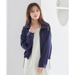 ブルゾン アウター サテンブルゾン643040 レディース