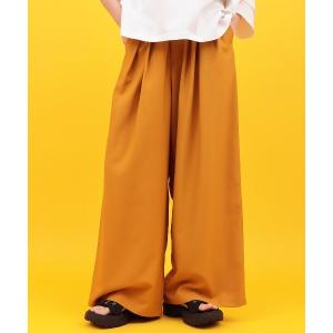 パンツ Orale! ワイド３タックパンツ レディース