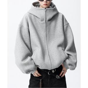 パーカー FAPUTA オーバーサイズ ジップアップ パーカー メンズ レディース