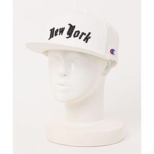 キャップ 帽子 Champion/チャンピオン　ツイルストレートキャップ メンズ
