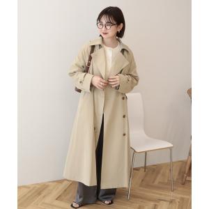 トレンチコート コート ロングトレンチコート レディース