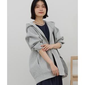 パーカー ポンチZIPパーカー レディース