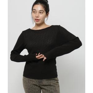 「niko and...」 長袖カットソー MEDIUM ブラック レディース