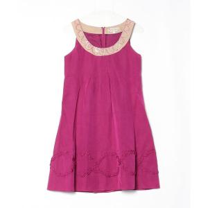 「nanette lepore」 ノースリーブワンピース 4 ピンク レディース