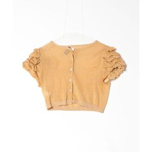 「MOSCHINO」 ニットカーディガン - イエロー レディース