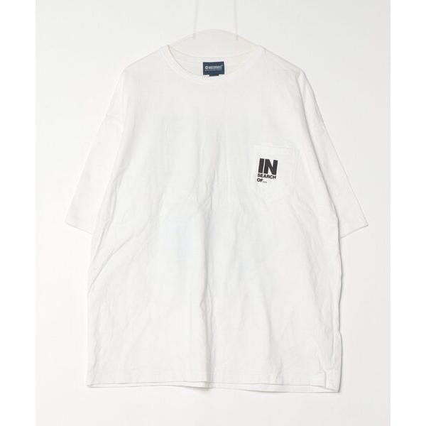 「MAGIC NUMBER」 ワンポイント7分袖Tシャツ X-LARGE ホワイト メンズ